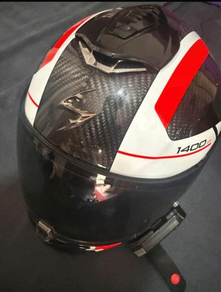 Casco Moto Scorpion 1400 Carbono