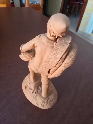 Statua in terracotta