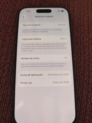 iPhone 17 256 GB negro