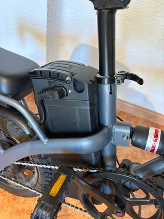 Bicicleta eléctrica plegable