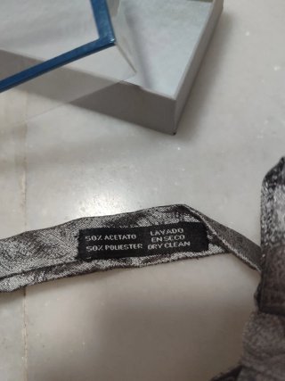 Pajarita Vintage Gris El Corte ingles Nueva