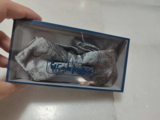Pajarita Vintage Gris El Corte ingles Nueva