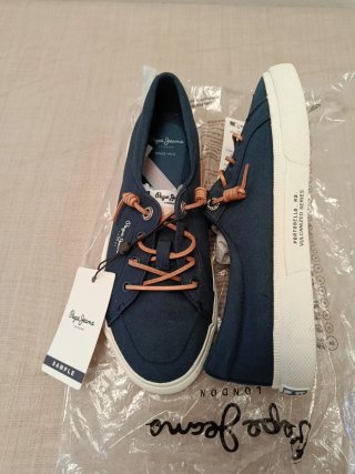 Zapatillas lona Pepe Jeans Azul marino NUEVAS EU37