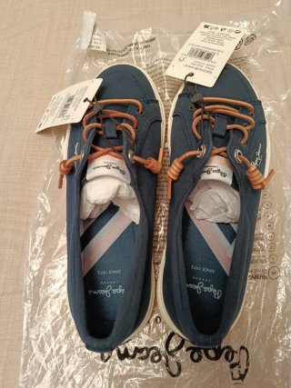 Zapatillas lona Pepe Jeans Azul marino NUEVAS EU37