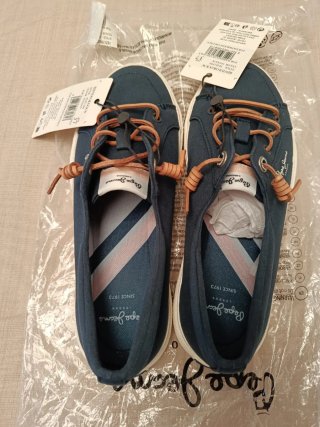 Zapatillas lona Pepe Jeans Azul marino NUEVAS EU37