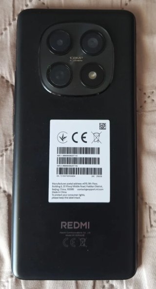 Xiaomi redmi note 15.4G.  256GB.   8GB de RAM.