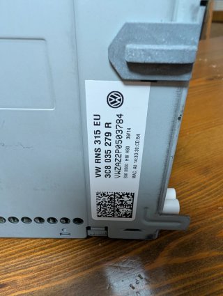 Pantalla Volkswagen RNS 315