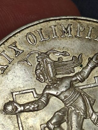 25 Pesos Messico 1968 – Moneta in Argento 720‰