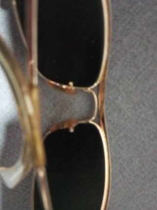 Gafas Ray-Ban Doradas y Verdes Originales