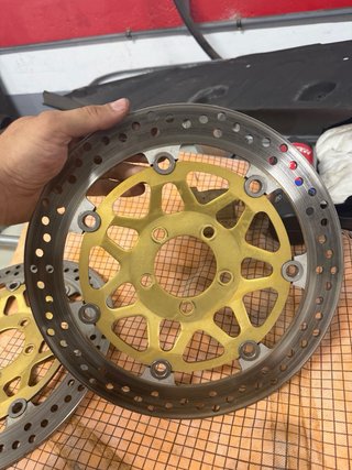 Discos freno delanteros zx6r 636 2002.
