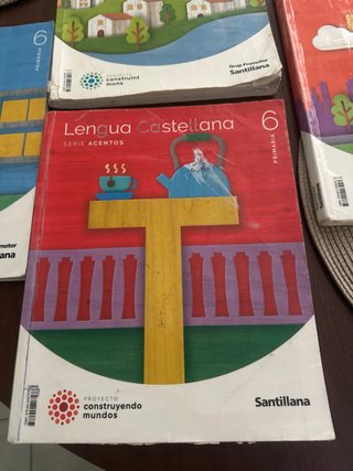 Libros 6 primaria 5 libros por 50