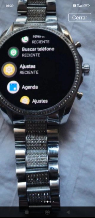 Reloj táctil