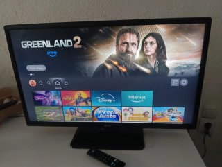 TV LG 29" HD con Fire Stick
