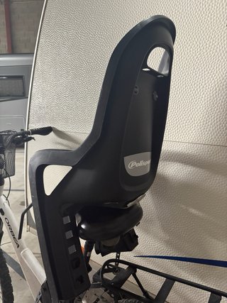 Silla para bici niño, con anclaje incluido