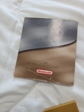 Juego Nintendo Pokemon ORO y manual