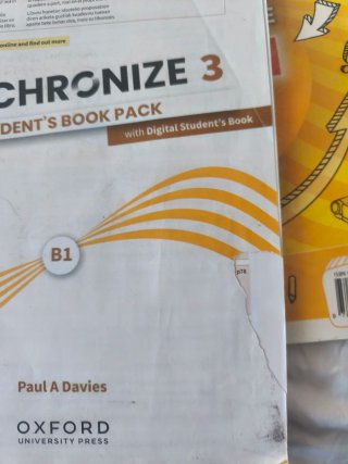 Libro de inglés Synchronize 3 Students Book (Spain
