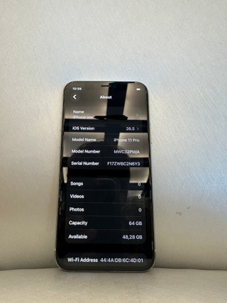 iPhone 11 Pro 64GB 98% dorado