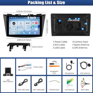 autoradio schermo carplay wireless per suzuki