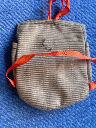 Saco y mochila original muñeco Danny Safari 80’