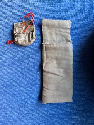 Saco y mochila original muñeco Danny Safari 80’