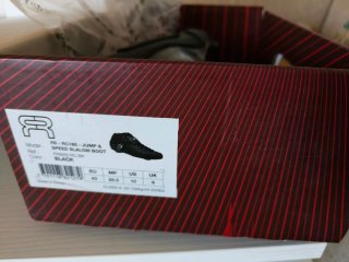 BOTAS PATÍN DE VELOCIDAD FR-RC165 NEGRO T 43