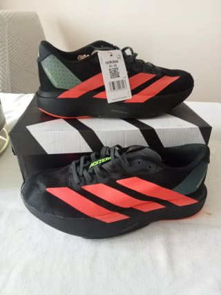 Zapatillas Adidas Adizero Evo SL Negras Naranja