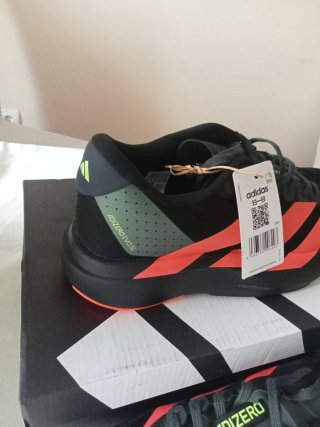 Zapatillas Adidas Adizero Evo SL Negras Naranja