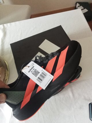Zapatillas Adidas Adizero Evo SL Negras Naranja