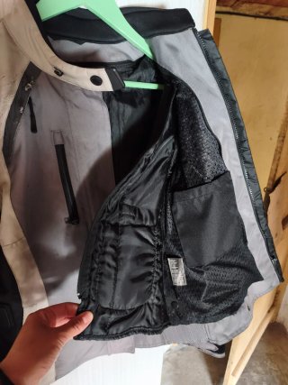Chaqueta moto mujer