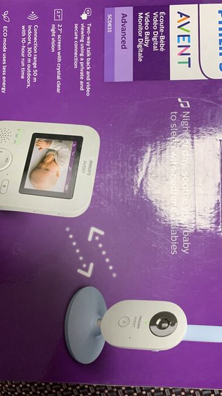Vigilabebés Philips Avent Digital Video