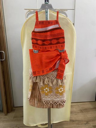 Disfraz de Vaiana.