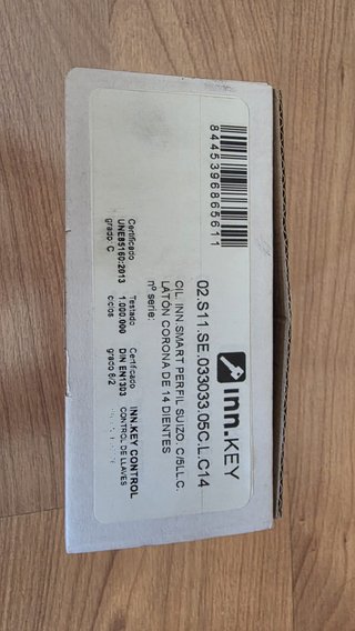 Bombín INN Key Smart Perfil Suizo