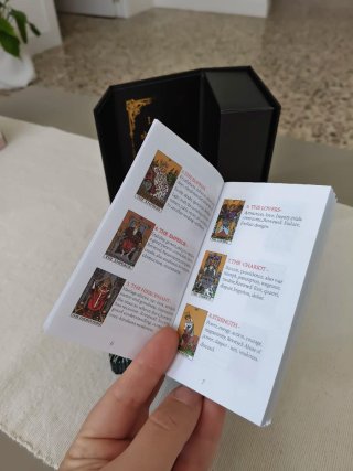 Tarot Plateado Laser Nuevo Sin Uso