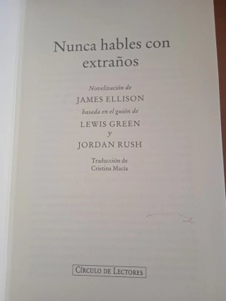 Nunca hables con extraños