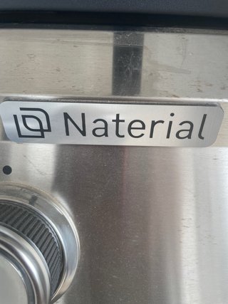 Barbacoa de gas naterial kenton de 2 quemadores.