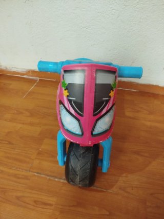 Moto correpasillos Moltó Cross Race Rosa
