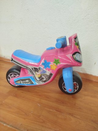 Moto correpasillos Moltó Cross Race Rosa