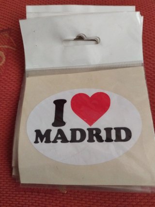 Pegatinas varios Madrid