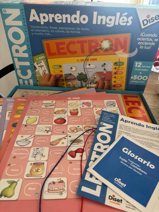 Juego Lectron Aprendo Inglés Diset Nuevo