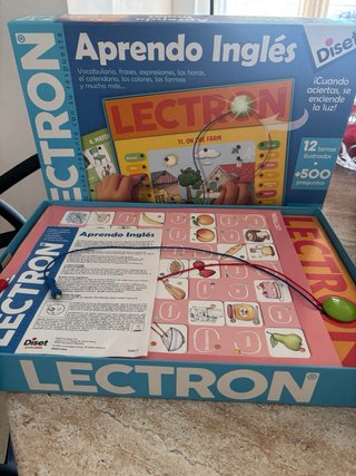 Juego Lectron Aprendo Inglés Diset Nuevo