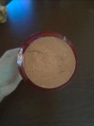 Portacandela in terracotta