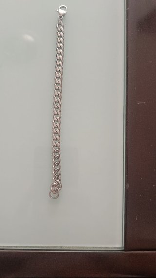 Pulsera juvenil caballero de acero