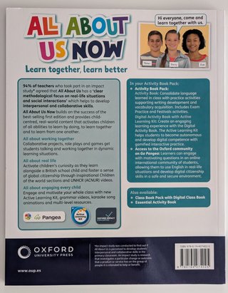 All about Us Now 6 Class Book (Spain)