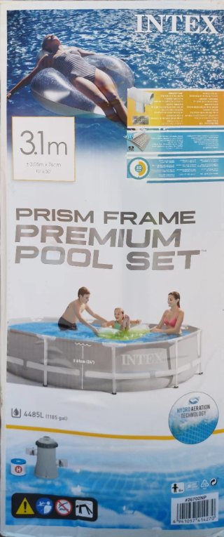 Piscina tubular circular de 3,05 cm. de diámetro