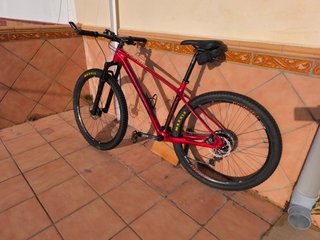 Bicicleta MTB Focus Raven de carbono, talla L