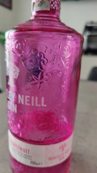 Bottiglia Whitley Neill Pink Grapefruit vuota