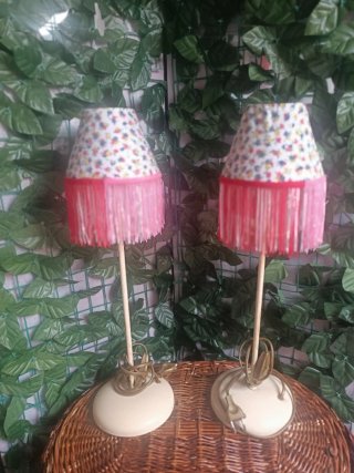 Lamparas de mesa retro vintage