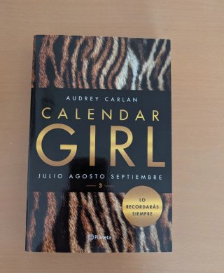Calendar girl 3- julio, agosto, septiembre