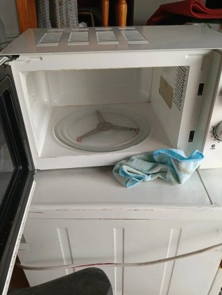 Microondas  limpio