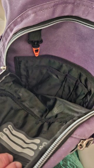 Mochila Totto Lila Purpurina